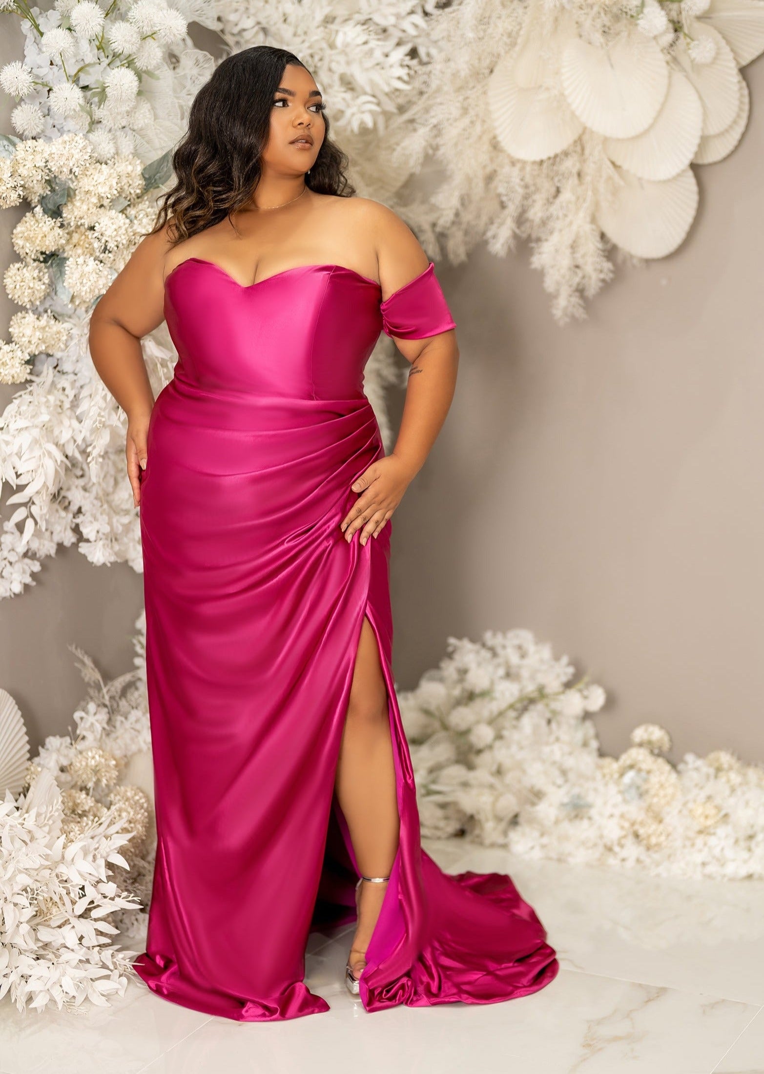 princess polly baby blue dress Hunter Green Satin Bridesmaid Dresses | Elegant & Customizable Gowns