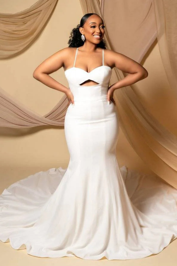 Anaya Crepe bridal gown