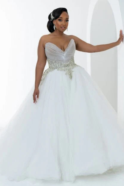 Raven bridal gown