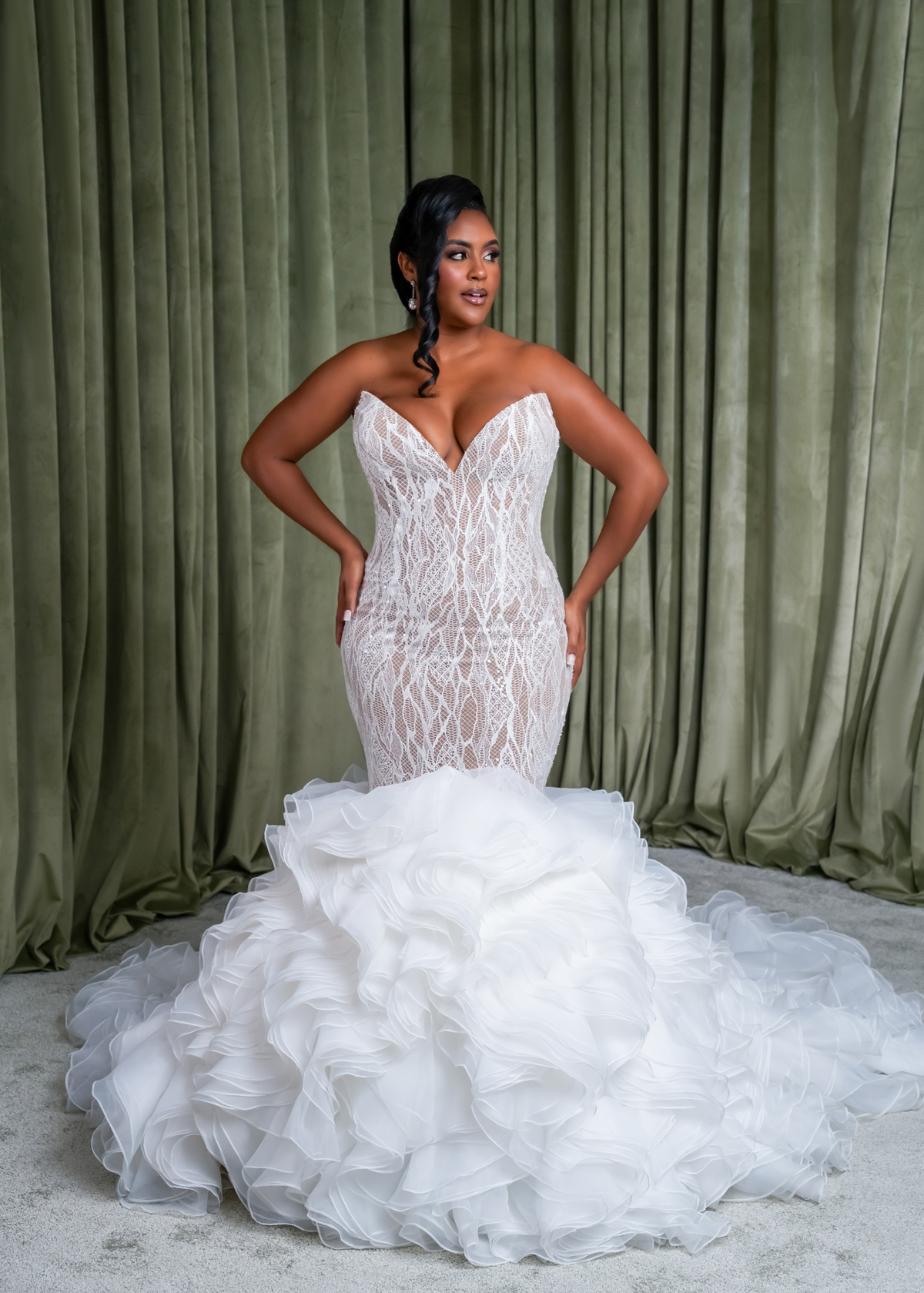 Garcelle bridal gown