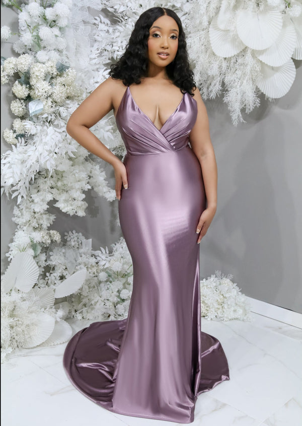 Stretch Satin Bridesmaid Dresses - Mermaid Styles & More Stretch Satin Bridesmaid Dresses - Mermaid Styles & More
