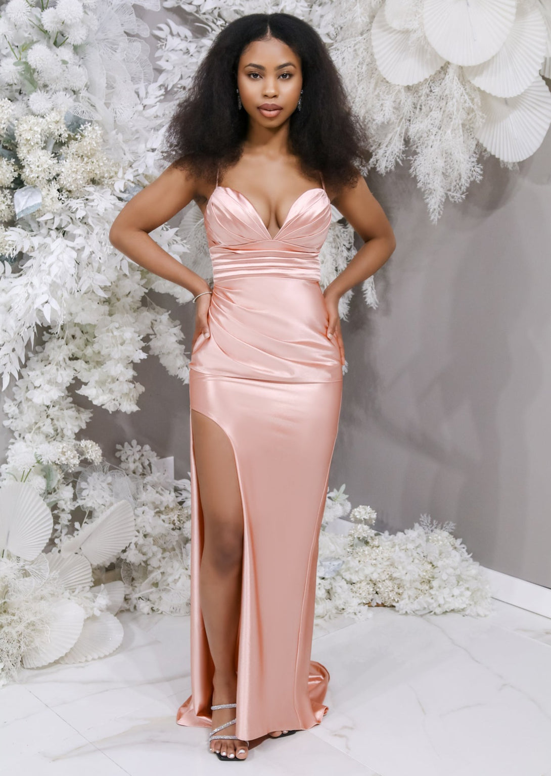 HOT ! Pink Tobi Bridesmaid Dresses Sadie Spaghetti Strap Fitted Bridesmaid Dress Pantora Bridal HOT ! Pink Tobi Bridesmaid Dresses Sadie Spaghetti Strap Fitted Bridesmaid Dress Pantora Bridal