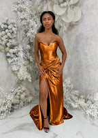 Castor Stretch Satin