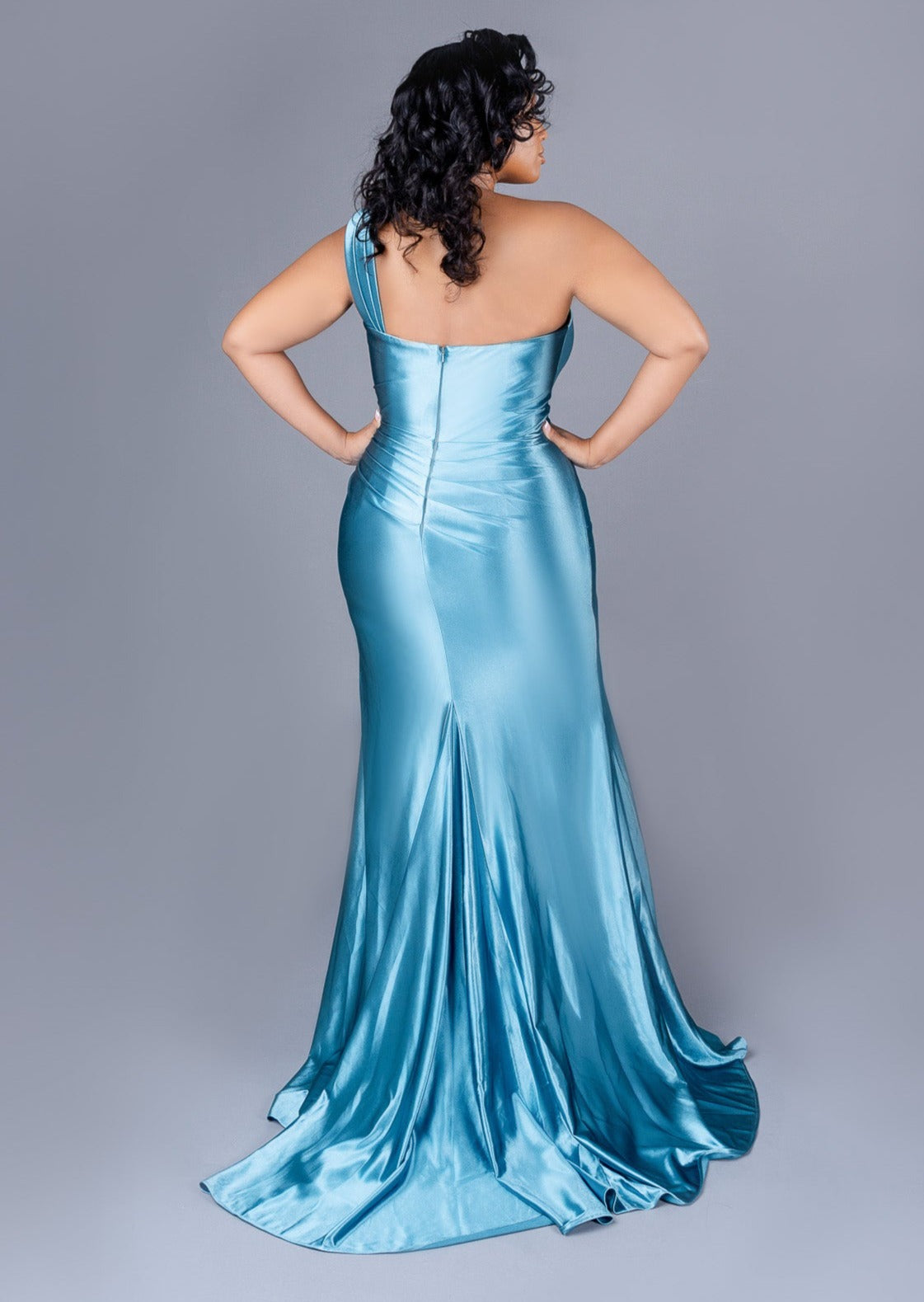 Aqua Plus Size Dresses