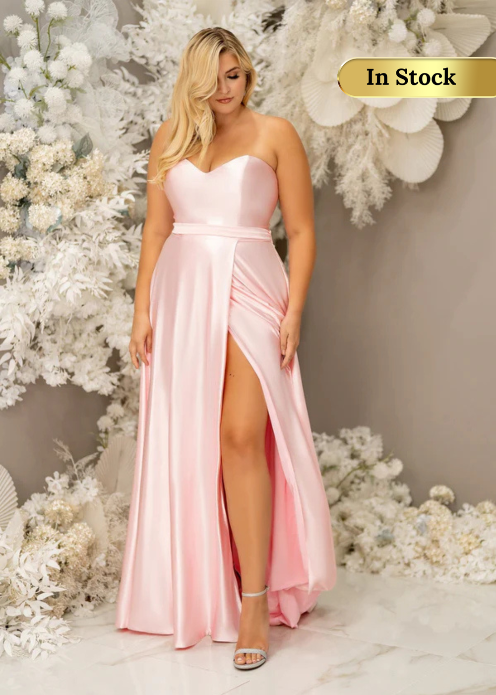 bridesmaid dresses santa rosa Ophelia Sweetheart A-Line Stretch Satin Dress day wear SpringEdit25 Leggings Black And Grey UK Size:18