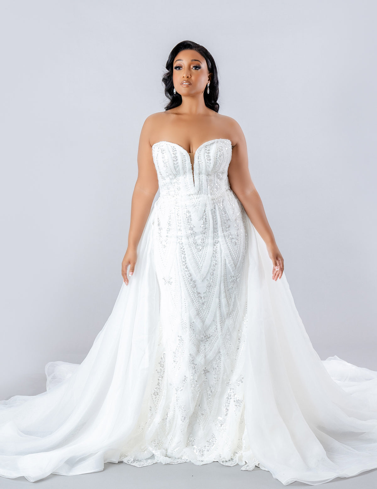 Zuri with Overskirt bridal gown
