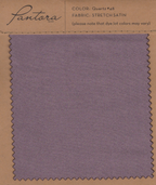 Quartz stretch satin fabric swatch for Pantora Maids bridesmaid dresses