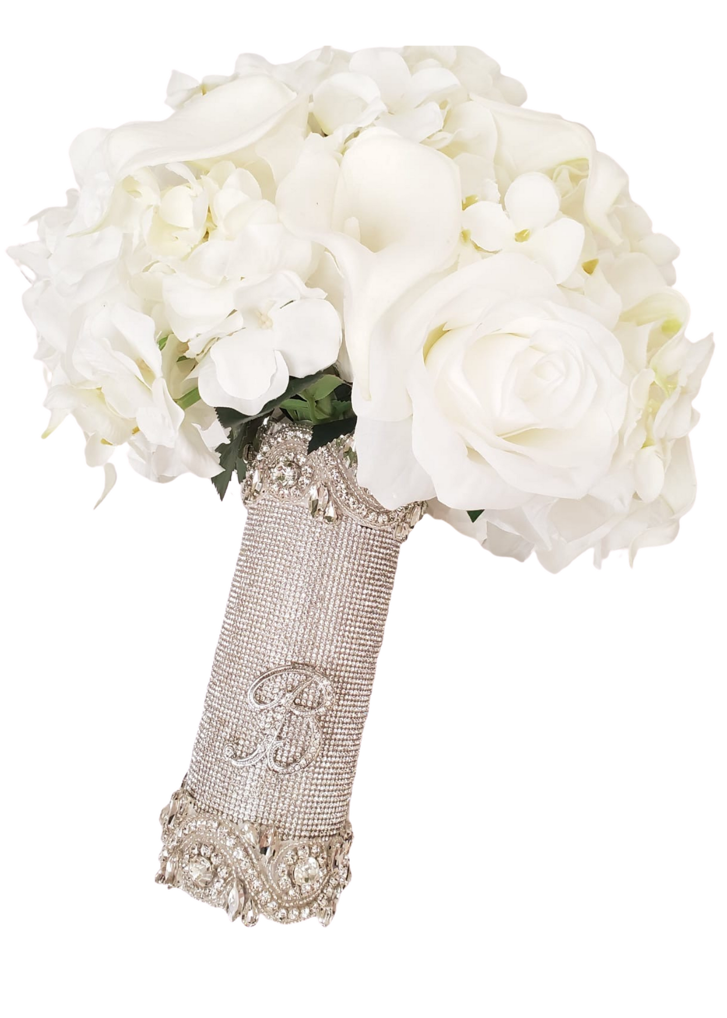 Initial Bouquet Holder - Pantora Bridal