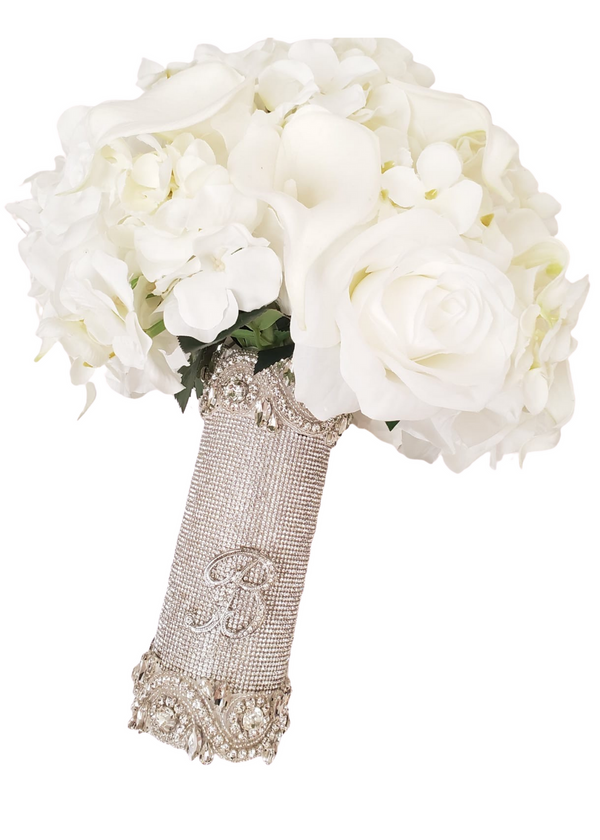 ELEGANT® Bouquet Holder, Gold Leaf –